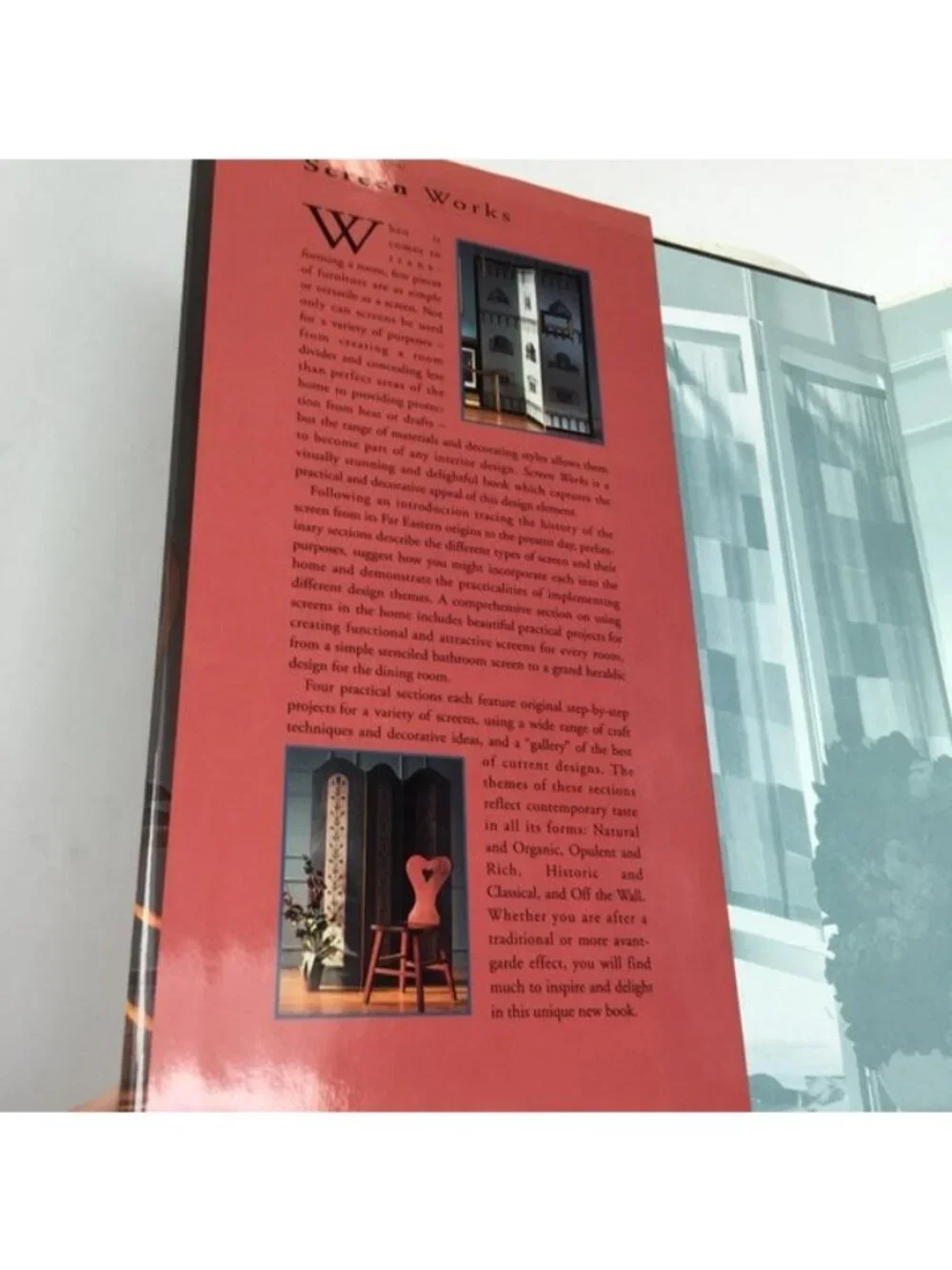 Screen Works: Ideas For Making Using Screens In The Home Marion Elliot Hardcover - Picture 3 of 8